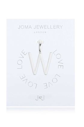 Picture of Joma Jewellery Alphabet Charm - W