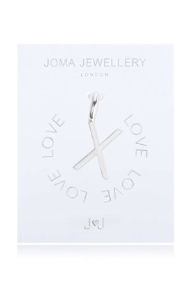 Picture of Joma Jewellery Alphabet Charm - X