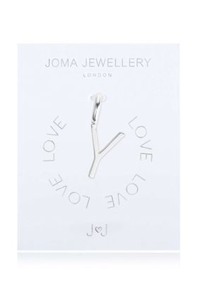 Picture of Joma Jewellery Alphabet Charm - Y
