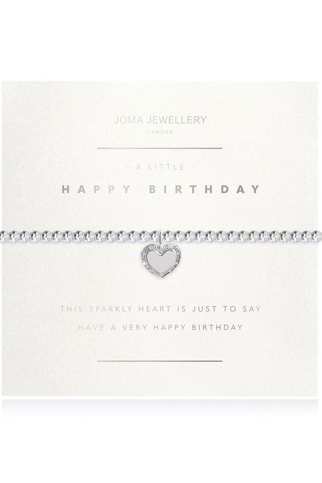 Picture of Joma Jewellery 'A little Happy Birthday' Facetted bracelet