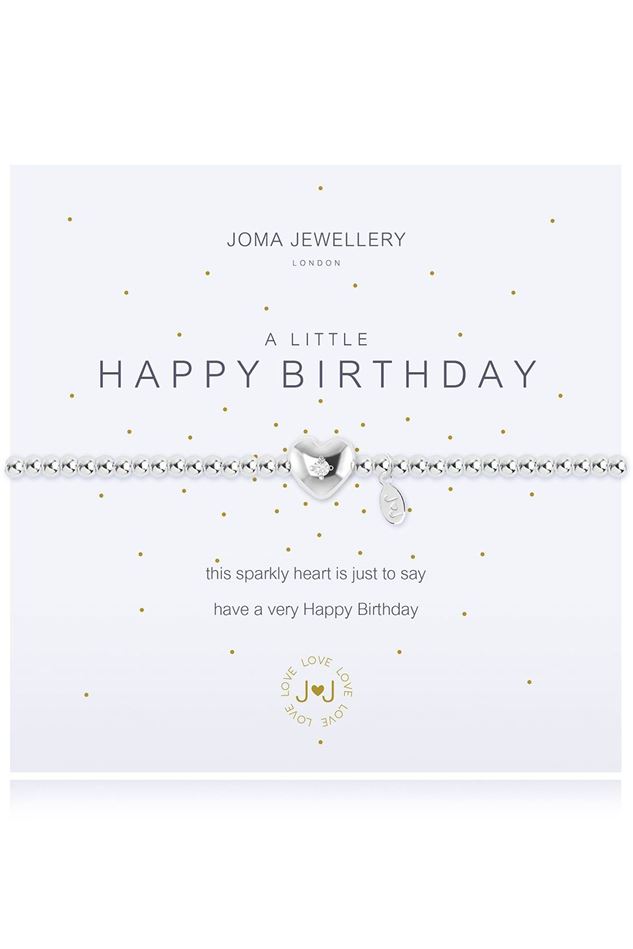 Picture of Joma Jewellery a little Happy Birthday bracelet