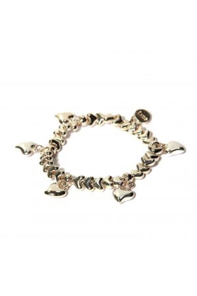 Picture of Envy Jewellery Stretchy Heart Charm Bracelet