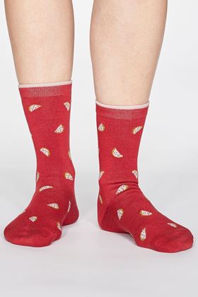 Picture of Thought Rowena Fruit Bamboo Organic Cotton Blend Socks