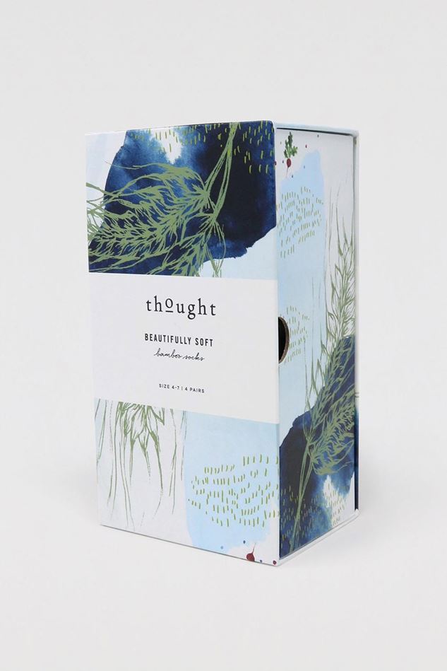 Picture of Thought Marah Allotment  Bamboo Organic Cotton  Sock Gift Box