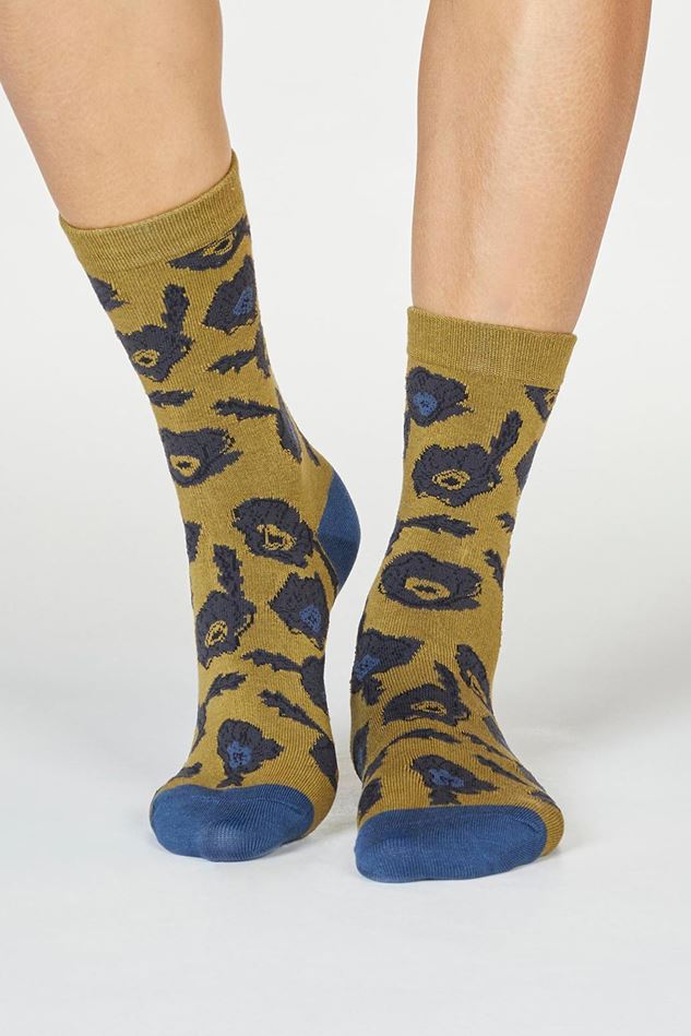 Picture of Thought Danika Floral Bamboo Socks