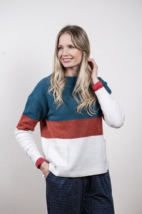 Picture of Lily & Me Hygee Stripe Jumper
