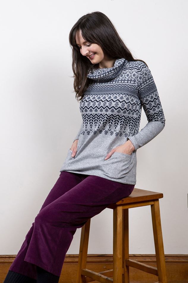 Picture of Lily & Me Relaxed Everyday Fairisle Jumper