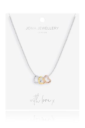 Picture of Joma Jewellery Florence Ombre Heart Necklace