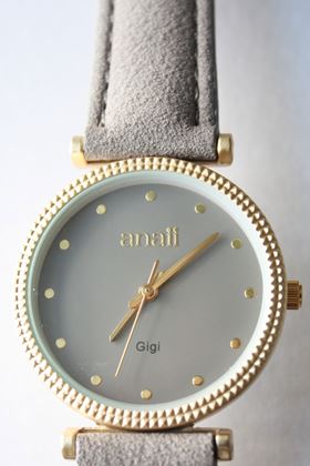 Picture of Gigi Anaii Watch in Grey Suede