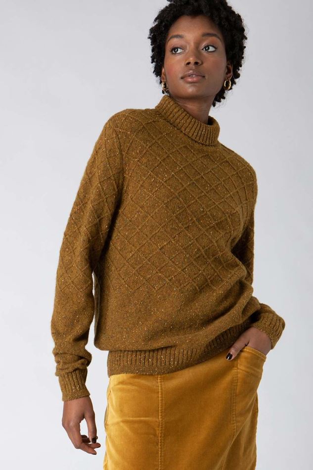 Picture of Mistral Box Weave Turtle Neck