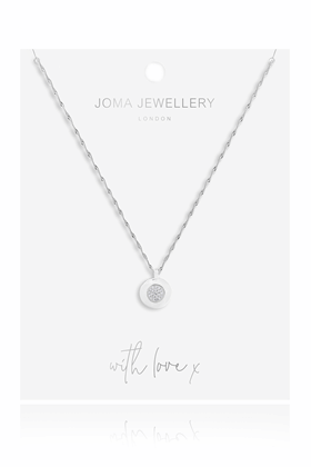 Picture of Joma Jewellery Darcy Circle Disc Pendant