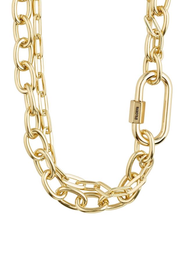 Picture of Pilgrim Restoration Chunky Cable Chain Gold-Plated Neckalce