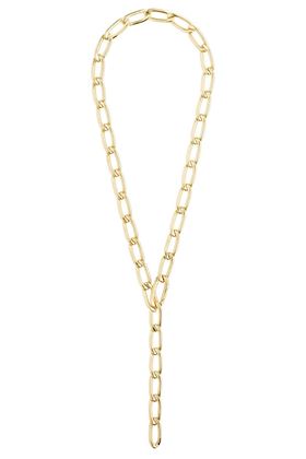 Picture of Pilgrim Precious Open Curb Gold-Plated Link Necklace