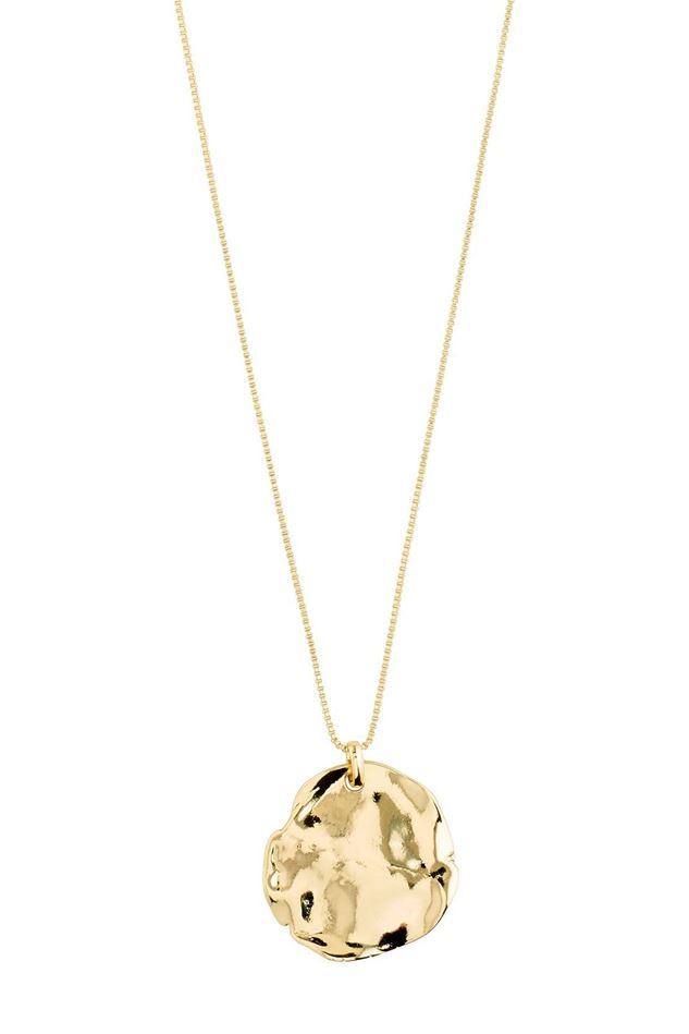 Picture of Pilgrim Precious Organic Shaped Gold-Plated Coin Necklace