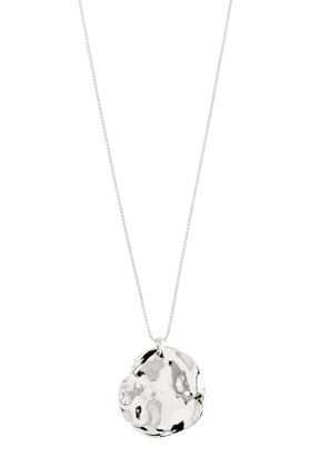 Picture of Pilgrim Precious Organic Shaped Silver-Plated Coin Necklace