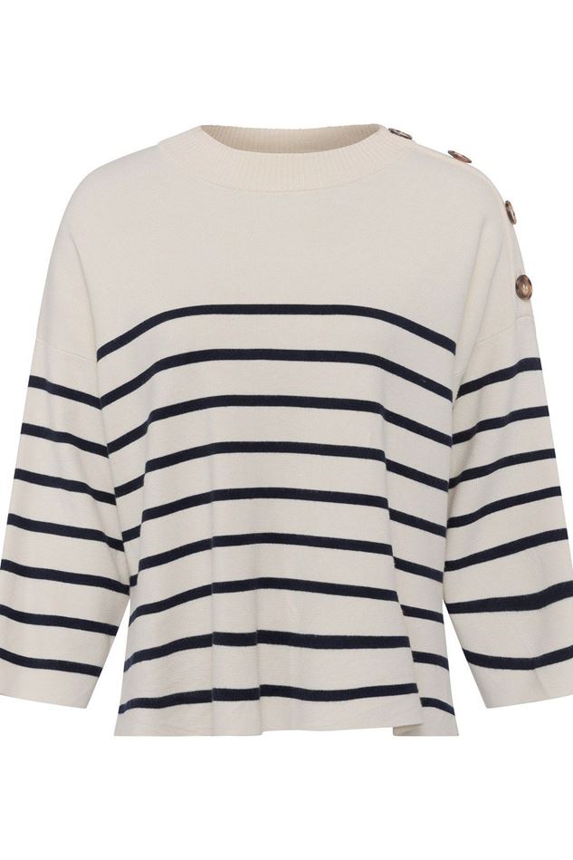 Picture of Great Plains Cordell Stripe 3/4 Sleeve Jumper