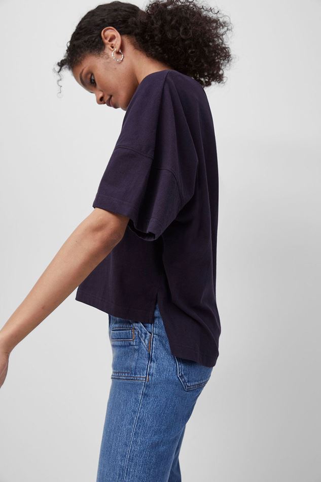 Picture of French Connection Tally Organic Crew Neck Top