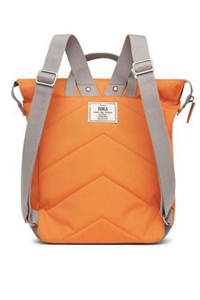 Picture of Roka Bantry B Small Sustainable Burnt Orange (Nylon) Backpack