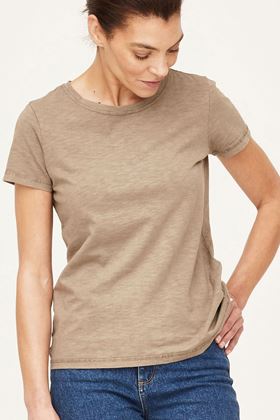 Picture of Thought Fairtrade GOTS Organic Cotton Natural Dyed T-shirt
