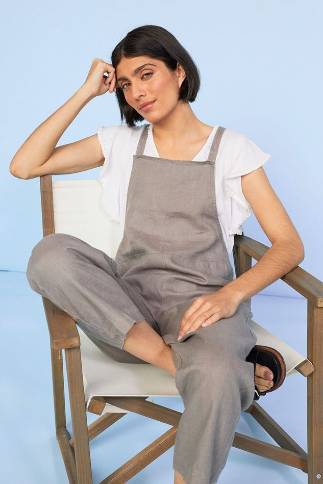 Picture of Thought Hadley Relaxed Hemp Dungarees
