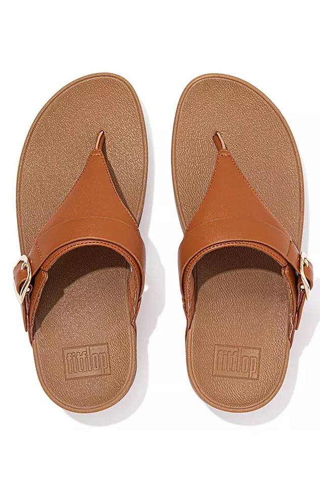 Picture of FitFlop Lulu Adjustable Leather Toe Post