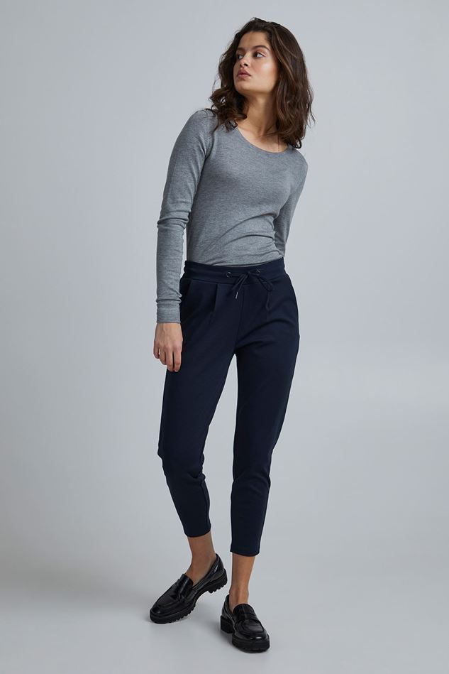 Picture of Ichi Kate Cropped Jersey Pants