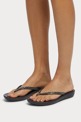 Picture of FitFlop Iqushion Sparkle Flip Flops