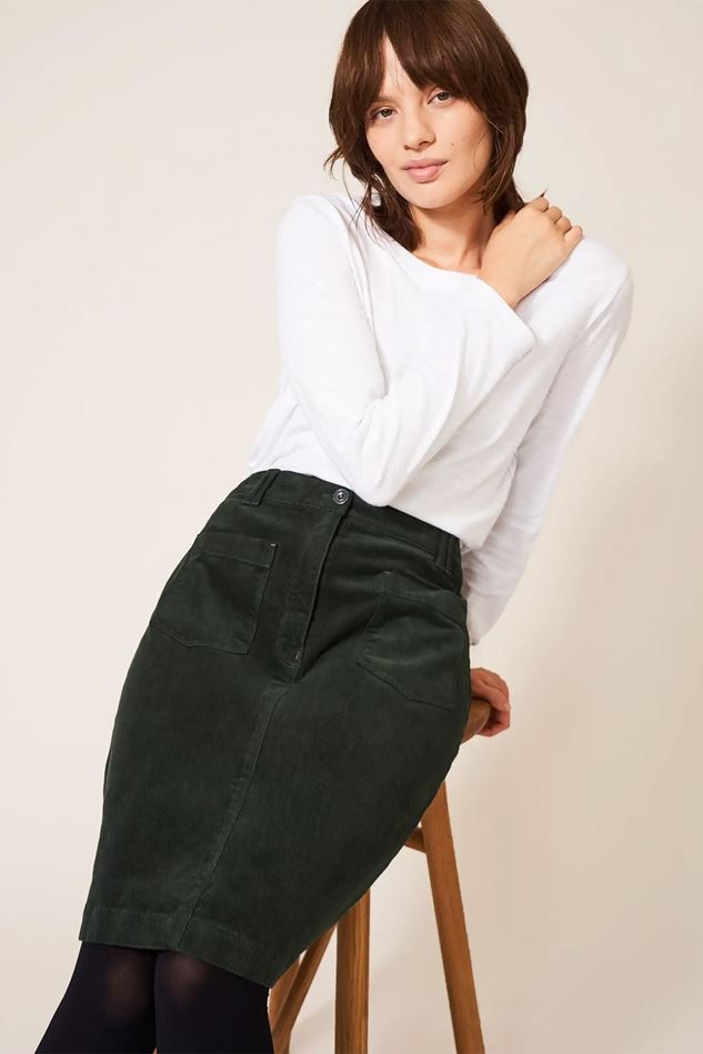 Picture of White Stuff Melody Organic Cord Skirt