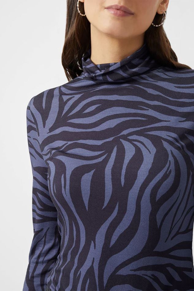 Picture of Great Plains Zebra High Neck Top