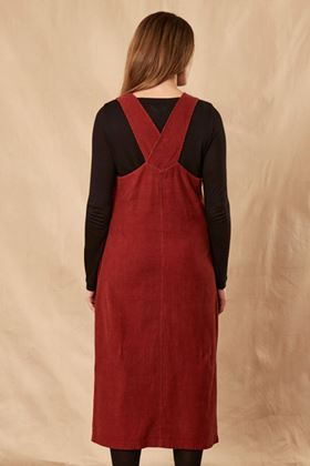 Picture of Nomads Dungarees Dress with Split - NOW 70% OFF