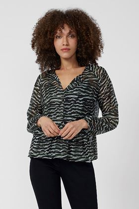 Picture of Great Plains Winter Sheen  Long Sleeve Top - NOW 70% OFF