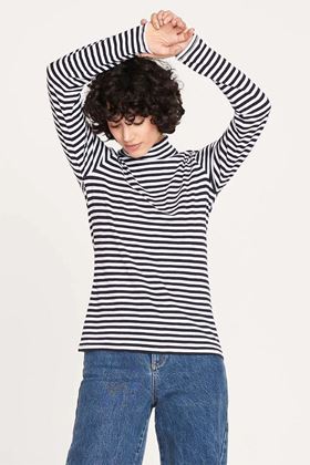 Picture of Thought Gots & Fairtrade Organic Cotton Polo Neck Top