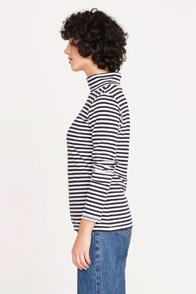 Picture of Thought Gots & Fairtrade Organic Cotton Polo Neck Top
