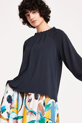 Picture of Thought Oaklee Modal Jersey Blouse