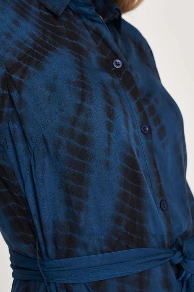 Picture of Thought Jericho Lenzing EcoVero Midi Shirt Dress
