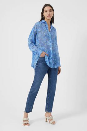 Picture of French Connection Ferna Bella Rhodes Popover Blouse