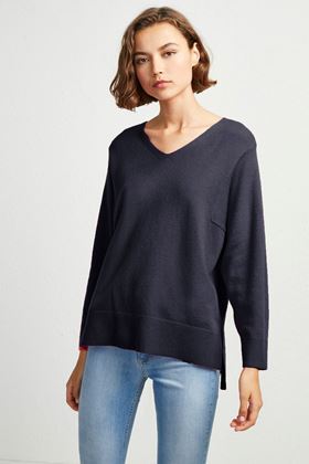 Picture of French Connection Ebba Vhari V Neck Jumper