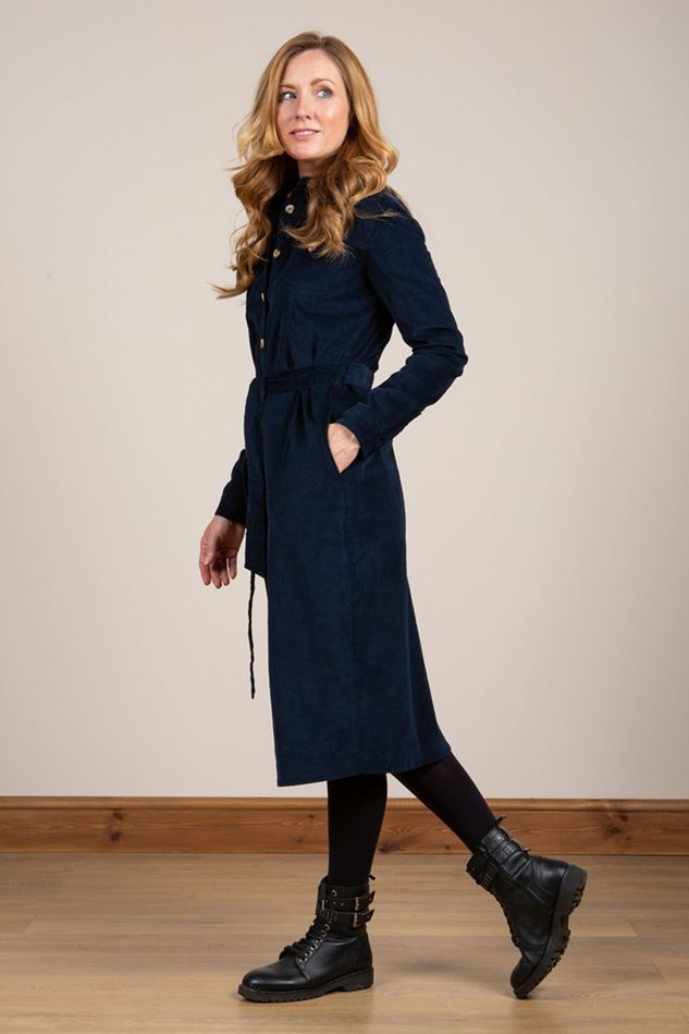 Picture of Lily & Me Pincord Shirt Midi Dress