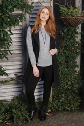 Picture of Pomodoro Long Waistcoat - NOW 70% OFF