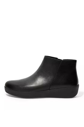 Picture of FitFlop Sumi Leather Ankle Boots