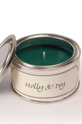 Picture of Pintail Holly & Ivy Paint Pot Candle