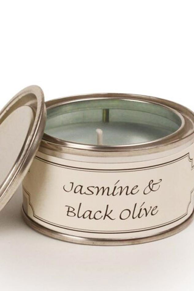 Picture of Pintail Jasmine & Black Olive Paint Pot Candle