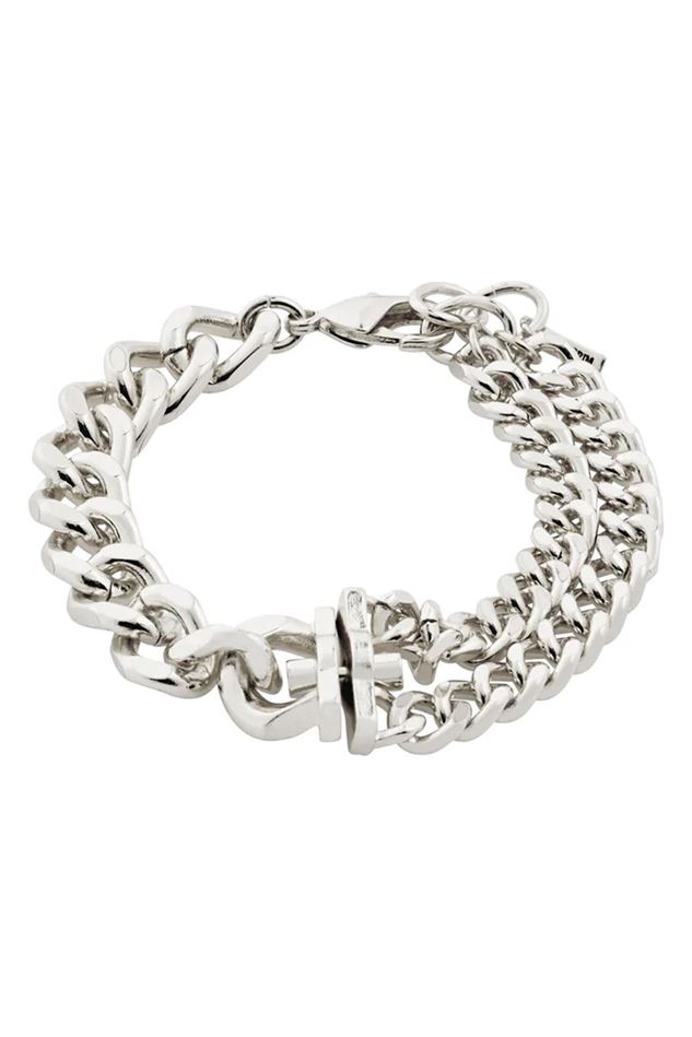 Picture of Pilgrim  Friends Chunky Chain Silver-Plated Bracelet