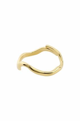 Picture of Pilgrim Alberte Organic Shaped Gold-Plated Ring