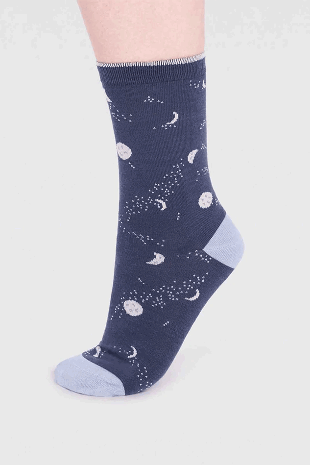 Picture of Thought Mona Bamboo Moon Socks