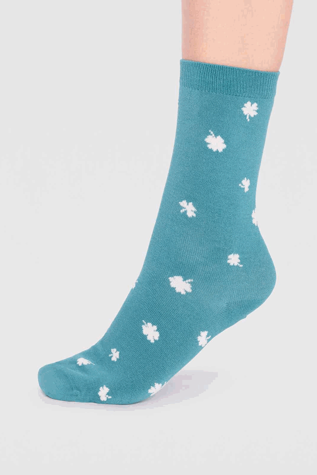 Picture of Thought Niamh Bamboo Clover Socks