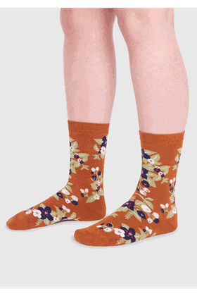 Picture of Thought Arya Bamboo Floral Socks