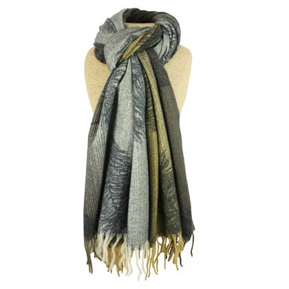 Picture of Lua feather print Scarf