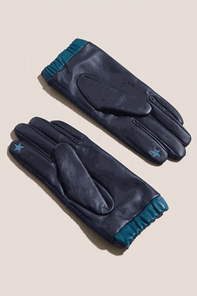 Picture of White Stuff Lucie Wool Leather Mix Glove
