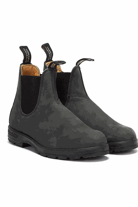 Picture of Blundstone 587 Rustic Black Leather Boots